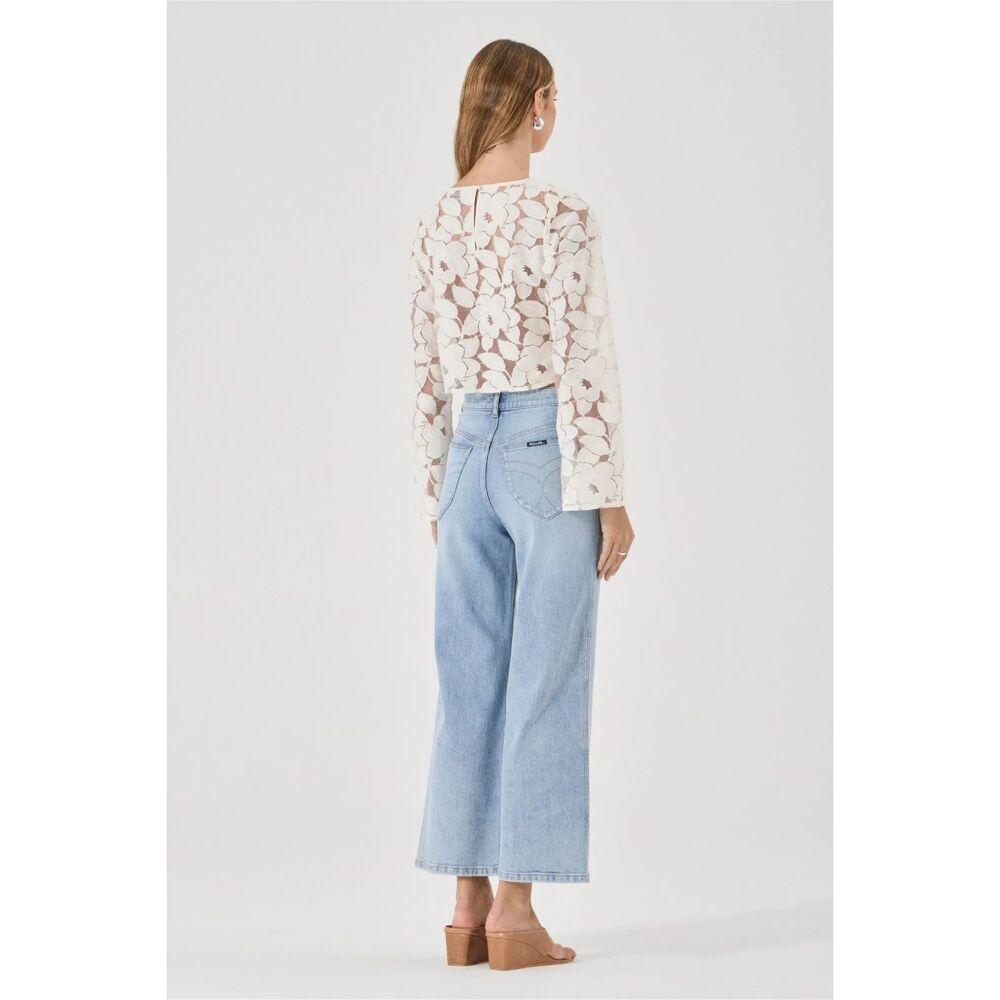 Rolla's | High Rise Wide Leg Sailor Jeans Organic Cotton | Size 31
